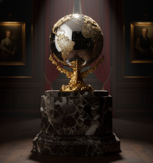 Celestial Globe with Constellation Lace